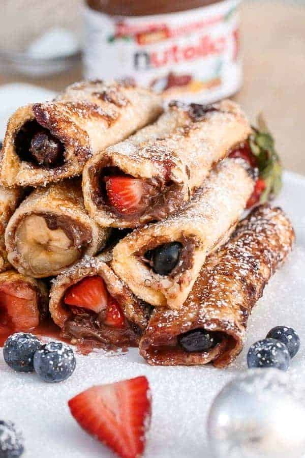 Crisp Edges, Creamy Core: The Perfect Nutella French Toast Cannoli